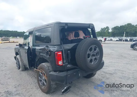 2022 Ford Bronco Big Bend z USA, uszkodzony, nr VIN 1FMDE5AH0NLA84908